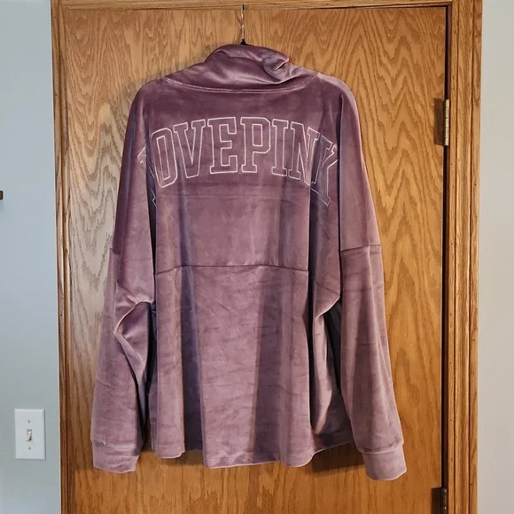 PINK Victoria's Secret Mauve Hoodie - Picture 5 of 7